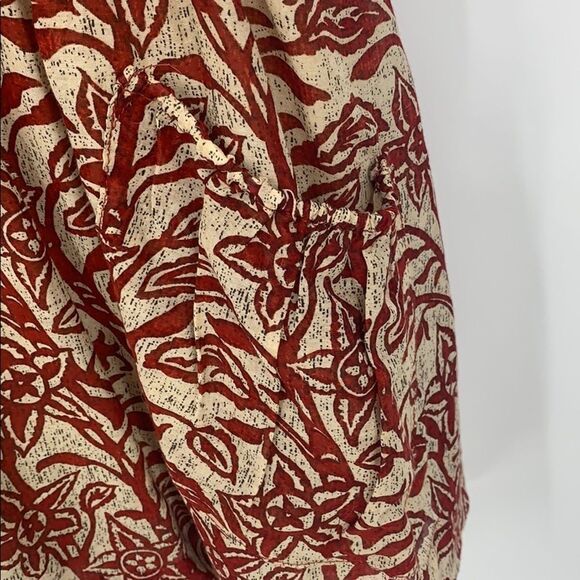 TRACY REESE NY women's M silk blend floral blouse - Picture 4 of 7